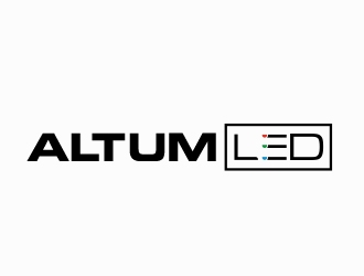 Altum LED logo design by gilkkj