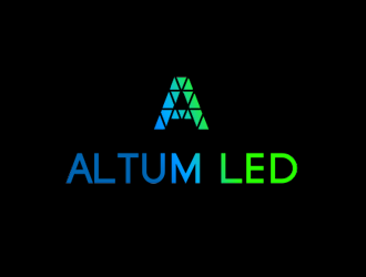 Altum LED logo design by bougalla005
