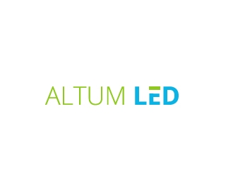 Altum LED logo design by samueljho