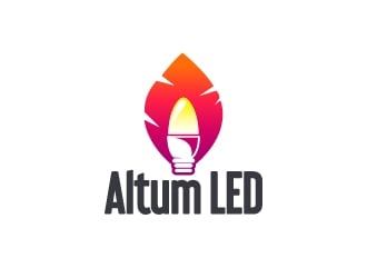 Altum LED logo design by usashi