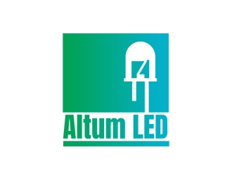 Altum LED logo design by zizo