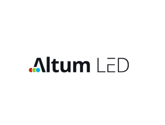 Altum LED logo design by nikkl
