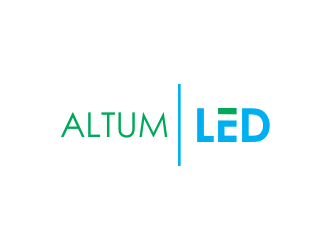 Altum LED logo design by giphone