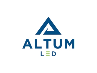 Altum LED logo design by Fear