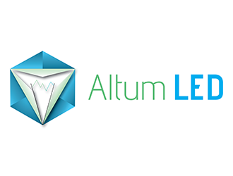 Altum LED logo design by Ledinhthuan
