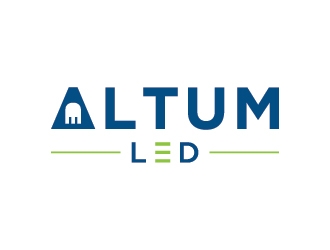 Altum LED logo design by Fear