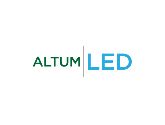 Altum LED logo design by Inlogoz