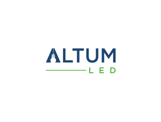 Altum LED logo design by vostre