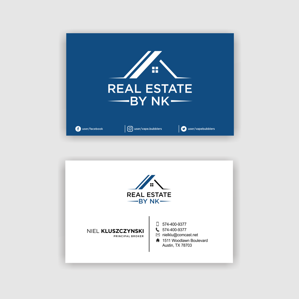 Real Estate by NK logo design by afra_art