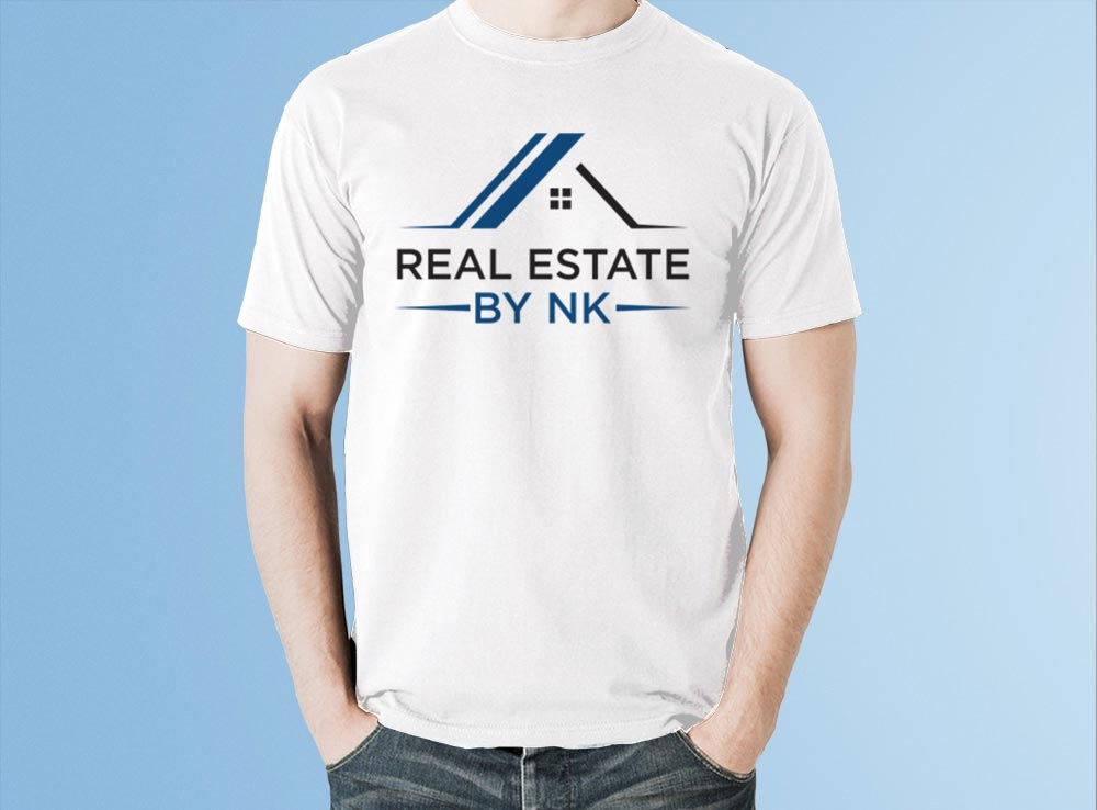 Real Estate by NK logo design by Kindo