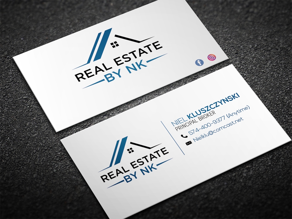 Real Estate by NK logo design by aamir