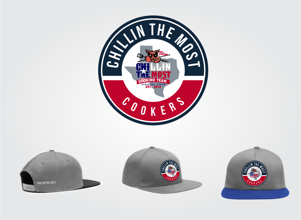 Chillin The Most Cooking Team logo design by Girly