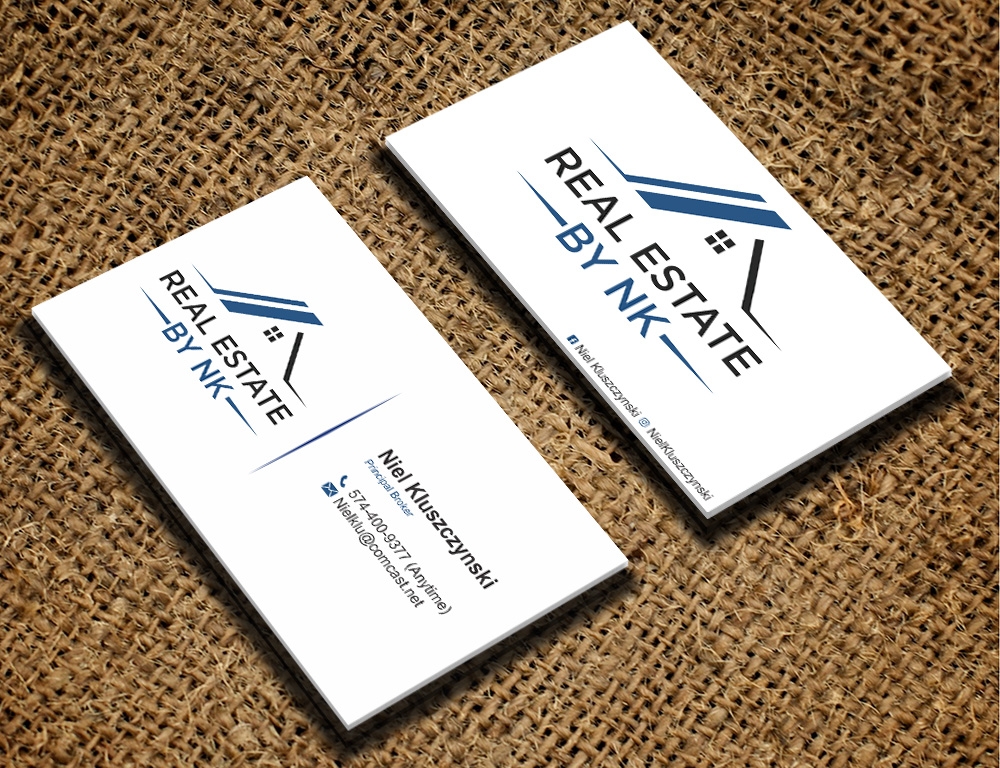 Real Estate by NK logo design by Adisna