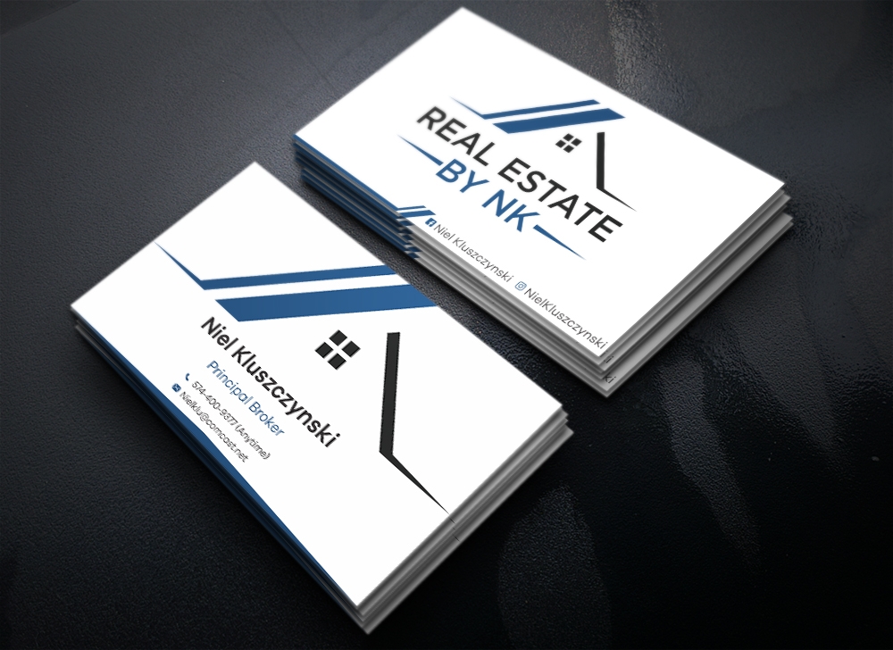 Real Estate by NK logo design by Adisna