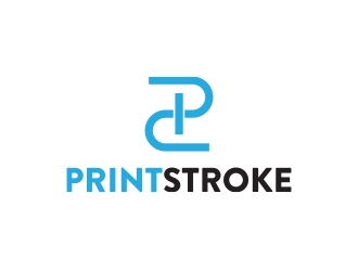 Print Stroke logo design by Eliben