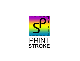 Print Stroke logo design by bougalla005