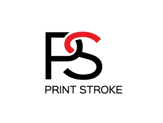 Print Stroke logo design by STTHERESE