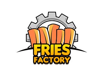 Fries Factory logo design by serprimero