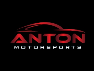 Anton Motorsports  logo design by Marianne
