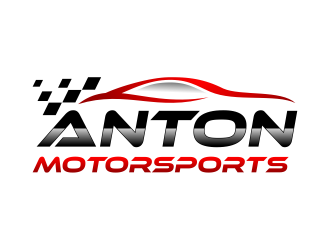 Anton Motorsports  logo design by cintoko