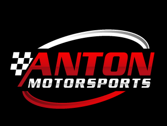 Anton Motorsports  logo design by scriotx