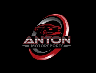 Anton Motorsports  logo design by art-design
