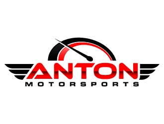 Anton Motorsports  logo design by daywalker