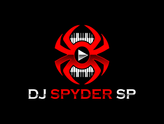 DJ SPYDER SP logo design by kopipanas