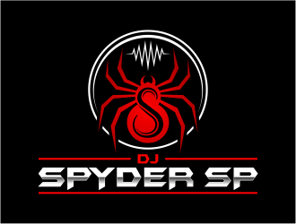 DJ SPYDER SP logo design by cintoko