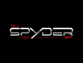 DJ SPYDER SP logo design by schiena