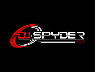 DJ SPYDER SP logo design by mutafailan