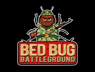 Bed Bug Battleground logo design by neonlamp
