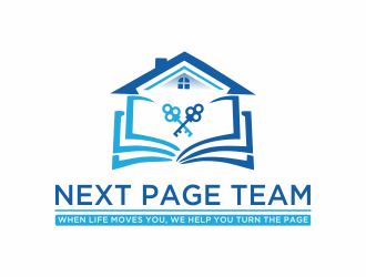Next Page Team logo design by Mahrein