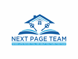 Next Page Team logo design by Mahrein