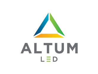 Altum LED logo design by Fear