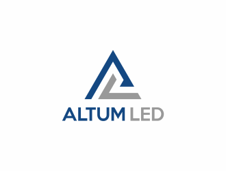 Altum LED logo design by ubai popi