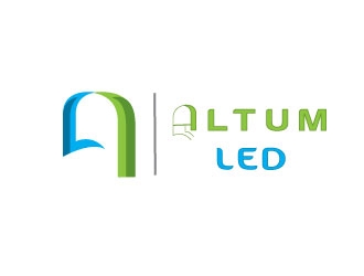 Altum LED logo design by MUSANG