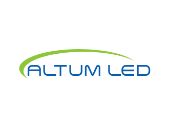 Altum LED logo design by tukangngaret
