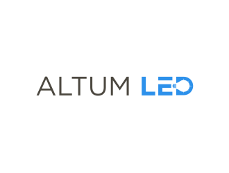 Altum LED logo design by enilno