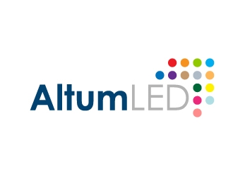 Altum LED logo design by Marianne