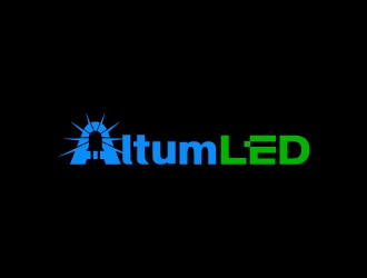 Altum LED logo design by josephope