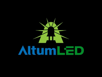 Altum LED logo design by josephope