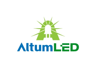 Altum LED logo design by josephope