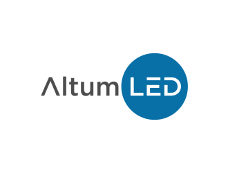 Altum LED logo design by afra_art
