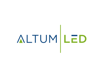 Altum LED logo design by nurul_rizkon