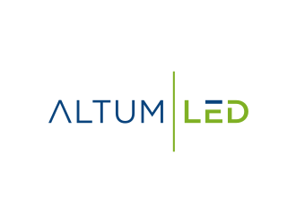 Altum LED logo design by nurul_rizkon