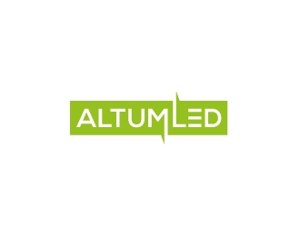 Altum LED logo design by my!dea