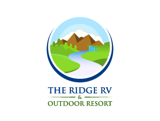 The Ridge RV and Outdoor Resort  logo design by shadowfax