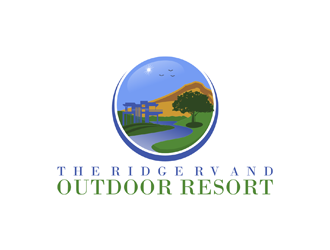 The Ridge RV and Outdoor Resort  logo design by ndaru