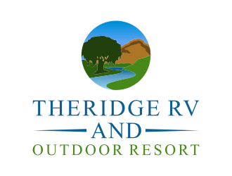 The Ridge RV and Outdoor Resort  logo design by savana